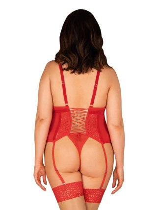 Bielizna-Blossmina gorset i stringi 6XL/7XL Obsessive - Amocarat Sp. z o.o.
