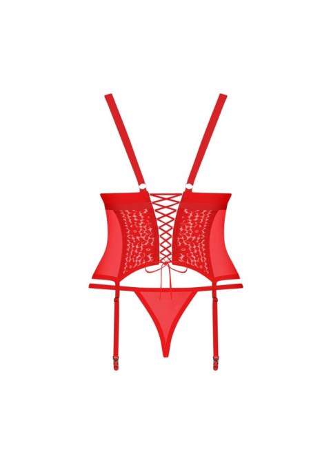 Bielizna-Blossmina gorset i stringi 6XL/7XL Obsessive - Amocarat Sp. z o.o.