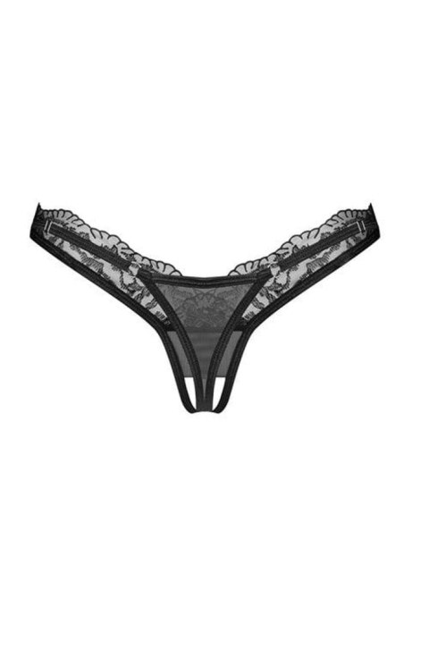 Arrowel Black otwarte stringi S/M Obsessive - Amocarat Sp. z o.o.