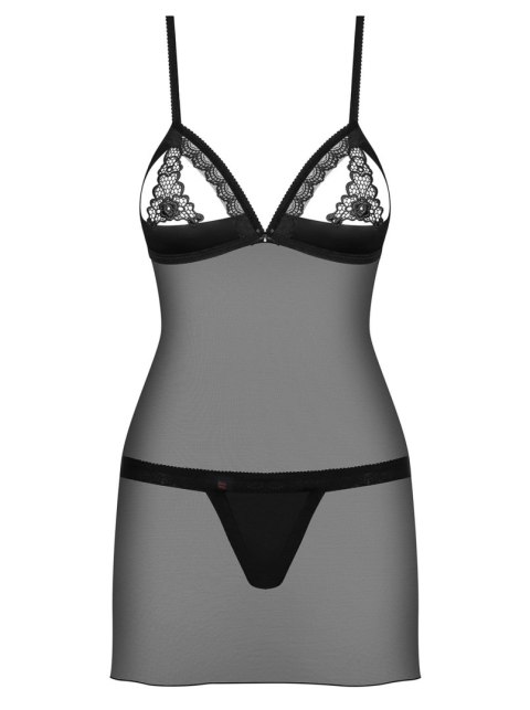 Bielizna-865-CHE-1 koszulka i stringi S/M Obsessive - Amocarat Sp. z o.o.