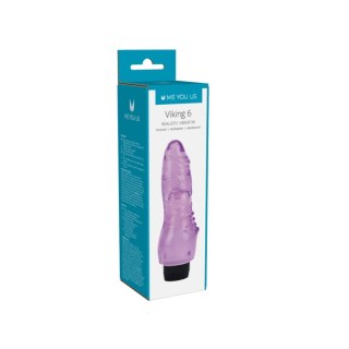 Me You Us Viking Realistic Vibrator Purple ABS - Intimate Distribution (dystrybutor)
