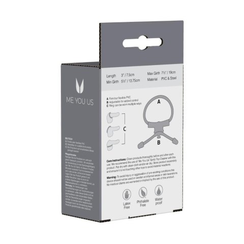 Pierścień- Me You Us Ace Cock Ring ABS - Intimate Distribution (dystrybutor)