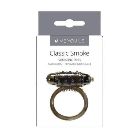 Pierścień- Me You Us Classic Smoke Cock Ring Smoke ABS - Intimate Distribution (dystrybutor)