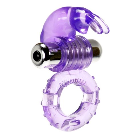 Pierścień- Me You Us Hopping Hare Cock Ring Purple ABS - Intimate Distribution (dystrybutor)