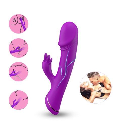 Rubberco Purple, 2* 9 vibration functions Boys of Toys Sp. z o.o.