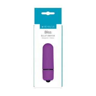 Wibrator- Me You Us Bliss 7 Mode Mini Bullet Vibrator Purple ABS - Intimate Distribution (dystrybutor)