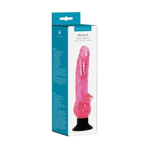 Wibrator- Me You Us Mounty 6 Realistic Vibrator Pink ABS - Intimate Distribution (dystrybutor)