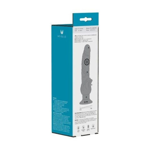 Wibrator- Me You Us Mounty 6 Realistic Vibrator Pink ABS - Intimate Distribution (dystrybutor)