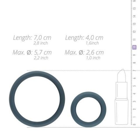 6-Piece Cock Ring Set ONE-DC B.V.
