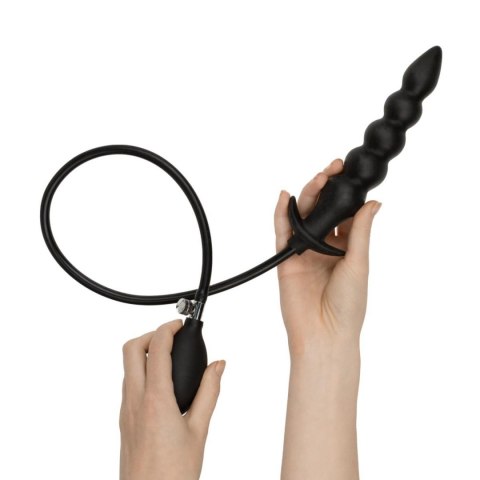 Anal Collection - Inflatable Anal Plug with Pump 20 cm - Black ONE-DC B.V.
