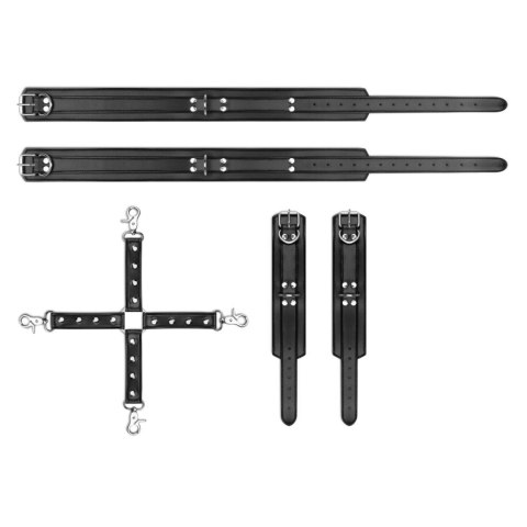 Bedroom Fantasies - Bondage Cross
Wrist and Leg Cuffs Black ONE-DC B.V.
