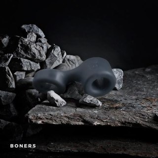 Boners Cock Ring And Ball Stretcher - Grey ONE-DC B.V.