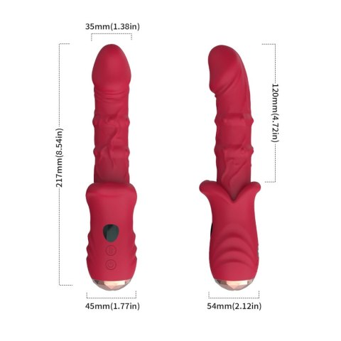 Dick Red 9 vibration function Boys of Toys Sp. z o.o.