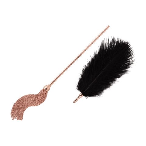 Rosy Gold - Feather Tickler & Whip - Rosegold ONE-DC B.V.