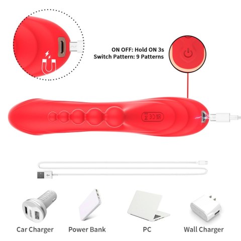 Trident Red Four-point vibration Boys of Toys Sp. z o.o.