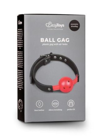 Knebel-Ball Gag With PVC Ball - Red ONE-DC B.V.