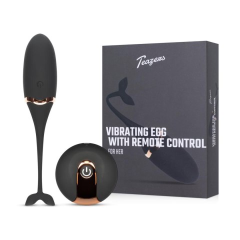 Luxurious Vibrating Egg w/ Remote Control - Black ONE-DC B.V.