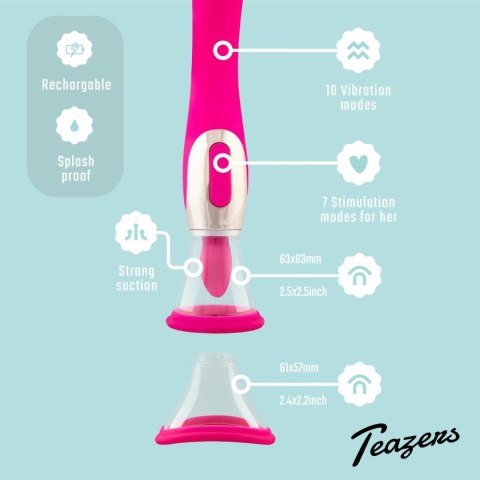 Pleasure Pump With G-Spot Vibrator - Pink ONE-DC B.V.