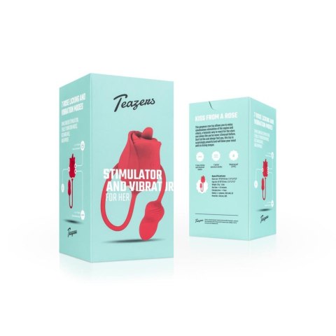 Teazers Rose Vibrator and Clitoris Stimulator ONE-DC B.V.