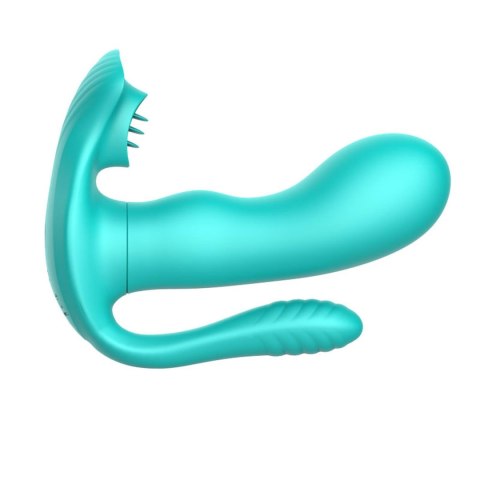 Tongue triple Stimulator GREEN Boys of Toys Sp. z o.o.