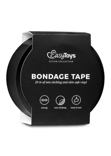 Wiązania-Black Bondage Tape 20 m ONE-DC B.V.