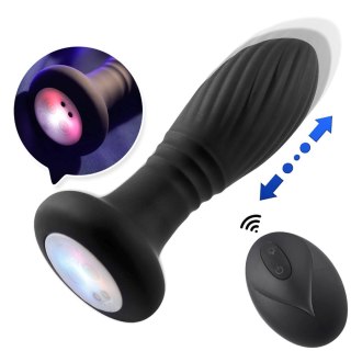 Lighting anal plug black Boys of Toys Sp. z o.o.