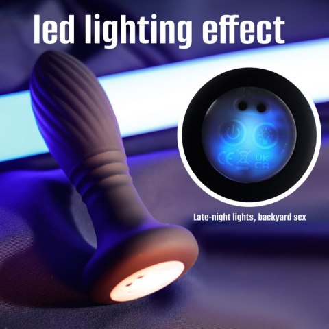 Lighting anal plug black Boys of Toys Sp. z o.o.