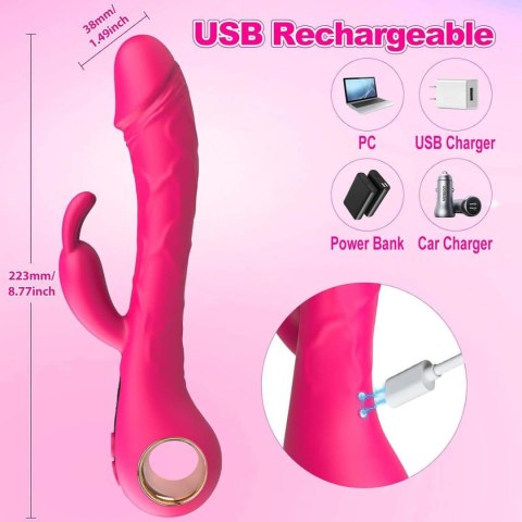 Rabbit G-Spot & Clitoral Dual Stimulation Vibrator Boys of Toys Sp. z o.o.