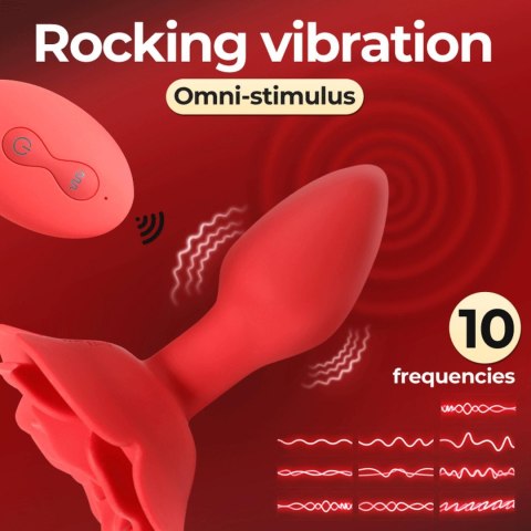 Rose rotating anal plug Boys of Toys Sp. z o.o.