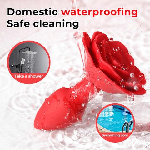 Rose rotating anal plug Boys of Toys Sp. z o.o.