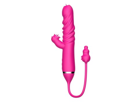 Tongue licking Triple Stimulation Thrusting Vibrator Boys of Toys Sp. z o.o.