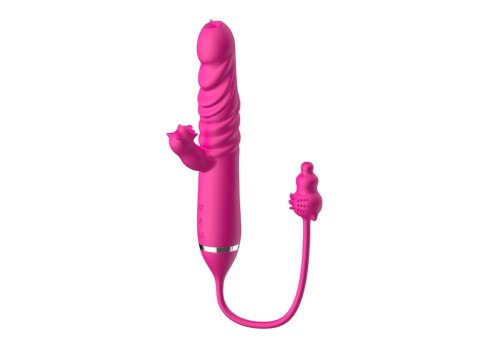 Tongue licking Triple Stimulation Thrusting Vibrator Boys of Toys Sp. z o.o.