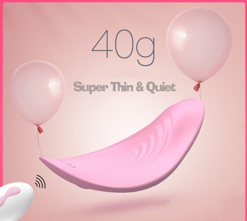 Ultrathin Wearable remote mini vibe PINK Boys of Toys Sp. z o.o.