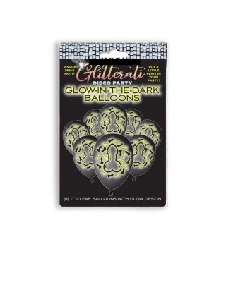 Glitterati Disco Glow Balloons Intimate Distribution