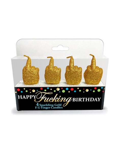 Happy F'ing Birthday Candle Set Intimate Distribution