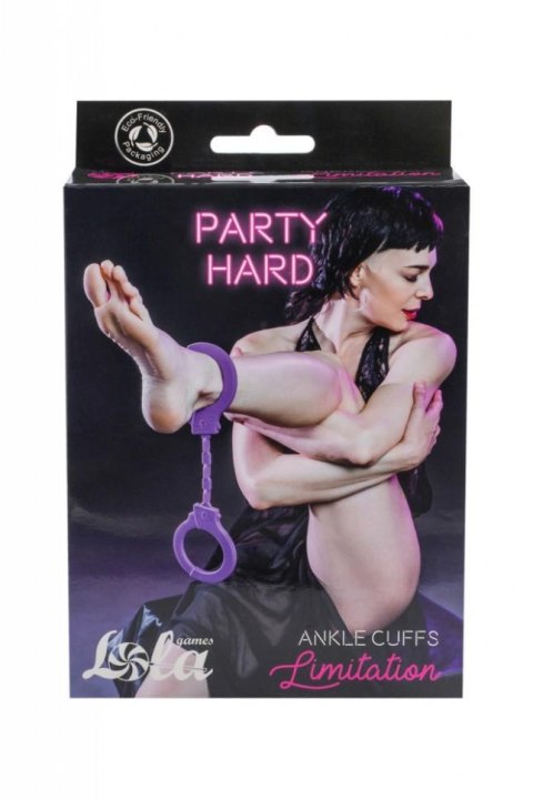 Kajdanki-Silicone Leggings Party Hard Limitation Purple Intimate Distribution