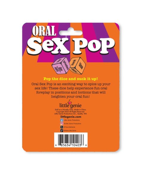 Oral Sex Pop Intimate Distribution