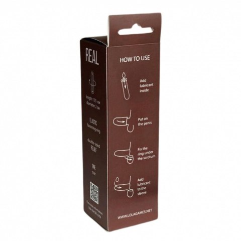 Penis sleeve Real Extra Sense Rings Intimate Distribution
