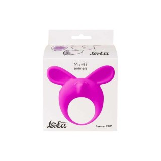 Pierścień- Vibrating Cockring MiMi Animals Fennec Phil Purple Intimate Distribution