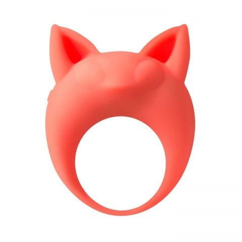 Pierścień- Vibrating Cockring MiMi Animals Lemur Remi Orange Intimate Distribution