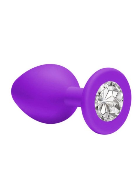 Plug-Anal Plug Emotions Cutie Medium Purple clear crystal Intimate Distribution