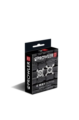 Prowler RED 4 Way Screw Nipple Clamp Intimate Distribution