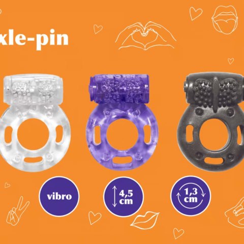 Showbox of Erection Rings Rings Axle-pin 12 pcs Intimate Distribution