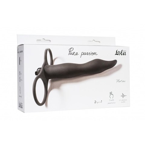 Strap - on Pure Passion Flirtini black Intimate Distribution