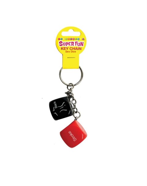 Super Fun Key Chain, Sex Dice Intimate Distribution