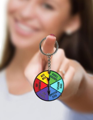 Super Fun Key Chain, Sex Spinner Intimate Distribution