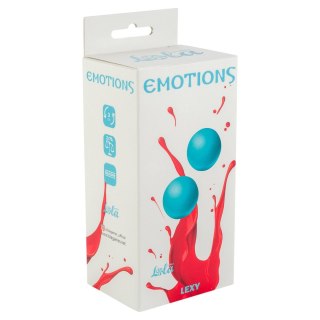 Vaginal balls without a loop Emotions Lexy Large turquoise Intimate Distribution