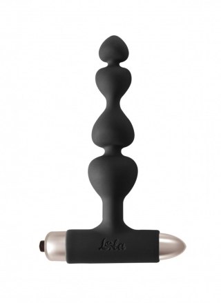 Vibrating Anal Plug Spice it up New Edition Excellence Black Intimate Distribution