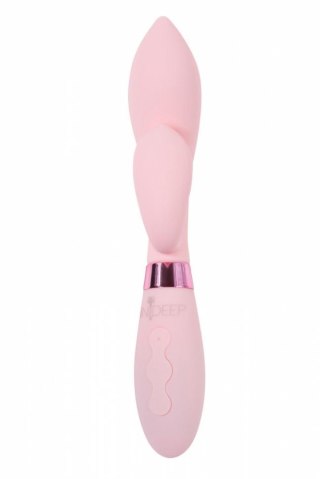 Wibrator-Rechargeable Vibrator Indeep Juna Pink Intimate Distribution