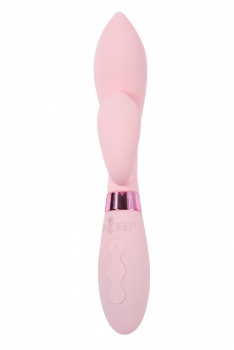 Wibrator-Rechargeable Vibrator Indeep Juna Pink Intimate Distribution